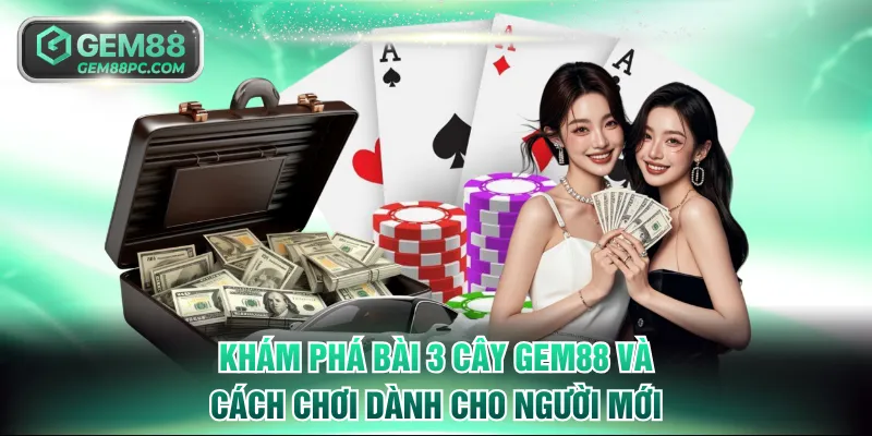 Khám Phá Bài 3 Cây GEM88 Và Cách Chơi Dành Cho Người Mới 2 Bài 3 cây GEM88